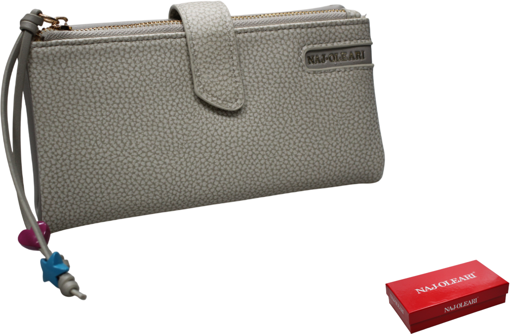 2529/BOBA14 BC PORTAFOGLIO DONNA BIANCO 18x10cm 41233