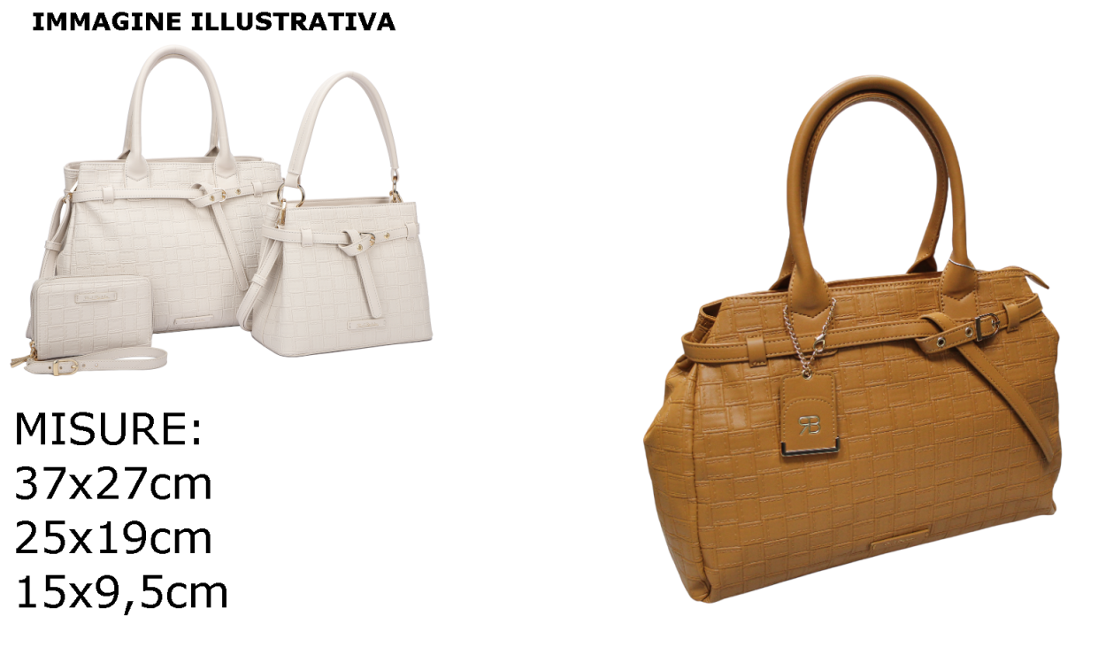 61984/SETV5 CU L BAULETTO, M SECCHIELLO, XS PORTAFOGLIO CUOIO 41233