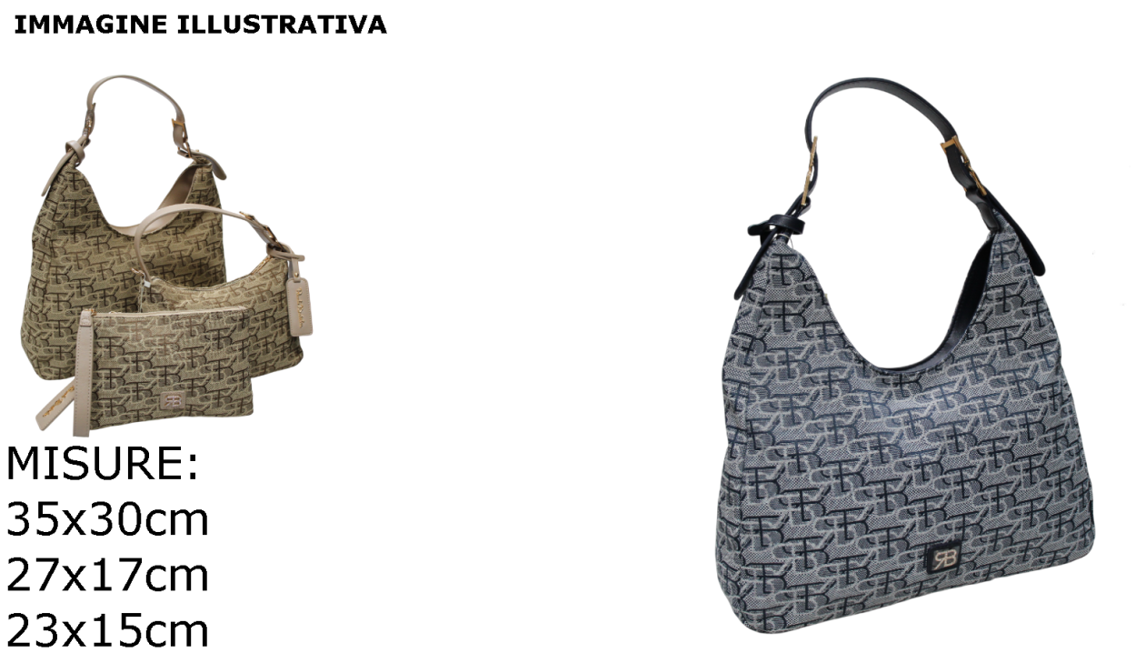 62138/SETJ4 BL L SACCA, M SOTTOBRACCIO, S TRACOLLINA 41233