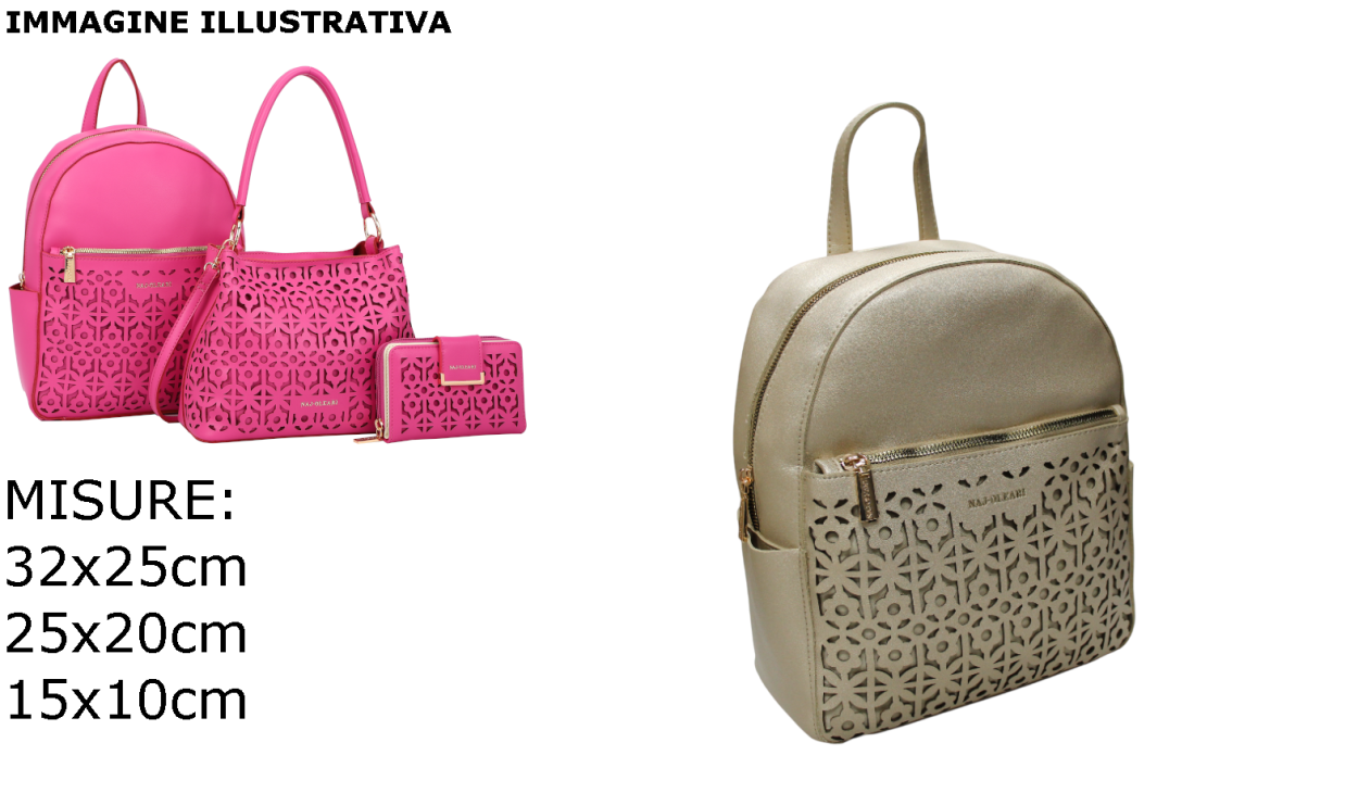 62003/SETTR4 OR L ZAINO, M SECCHIELLO, XS PORTAFOGLIO ORO 41233