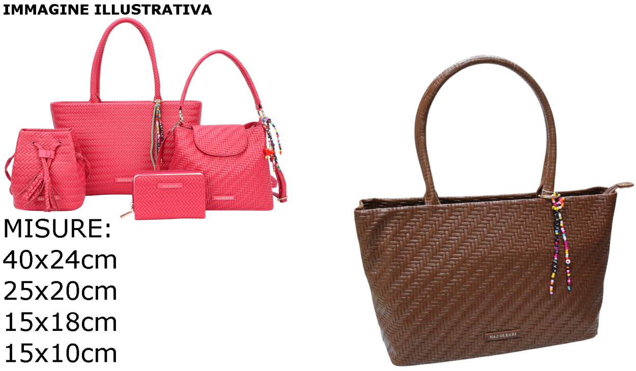 61978/SETIN2 CC L SHOPPING, M SACCA, S SECCHIELLO, XS PORTAFOGLIO 41233