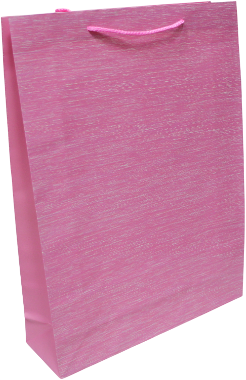 SHOPPER ELEGANTE CICLAMINO 33+10×45 CM MANICO IN CORDA BCA233CL 26