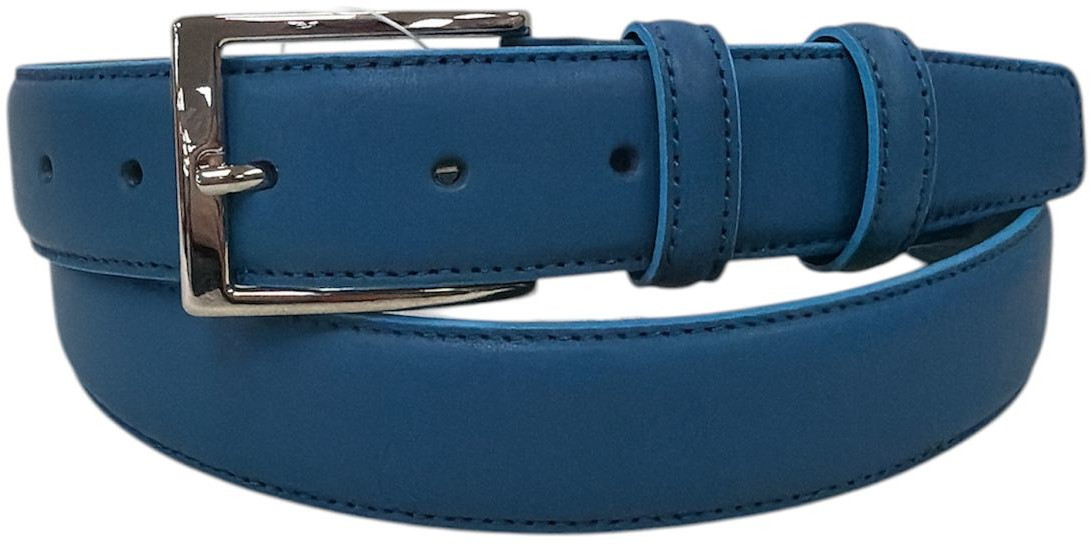 CINTURA IN PELLE 035/CLASSICO/PELLE/0103/ TURCHESE 53054