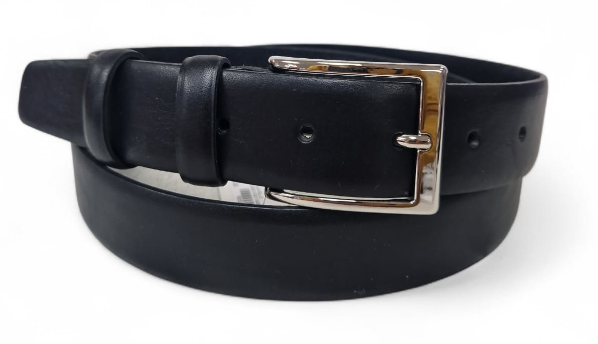 CINTURA IN PELLE 035/CLASSICO/0211/53054 NERO