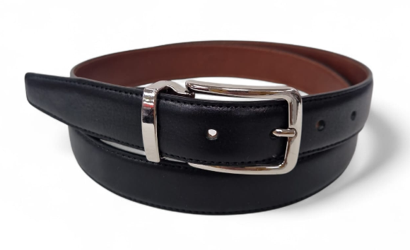 CINTURA IN PELLE 030/PELLE/PELLE/0299/53054 CLASSICO NERO