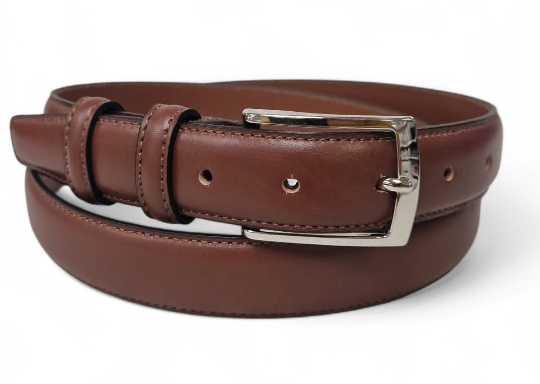 CINTURA IN PELLE 030/CLASSICO/PELLE/0112/53054 CUOIO