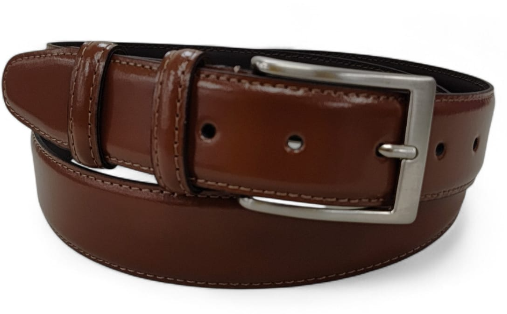 CINTURA IN PELLE 035/BOX/OPACO/0320/53054 CLASSICO CUOIO
