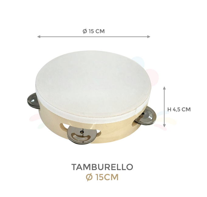 TAMBURELLO 15cm 00103 40950