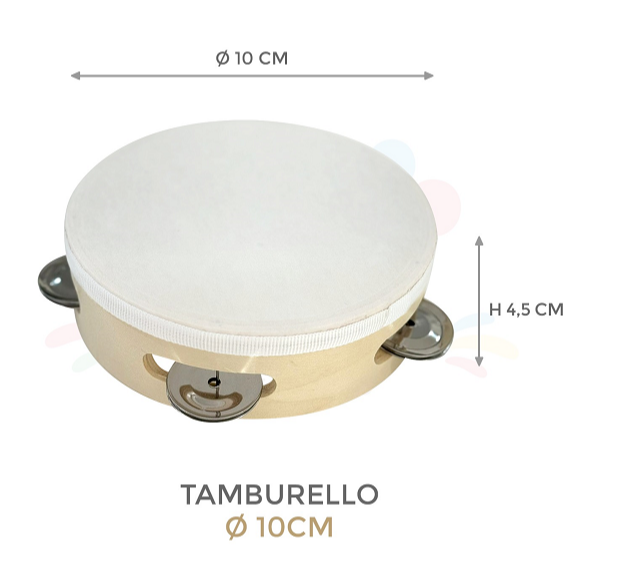 TAMBURELLO 10cm 000970 40950