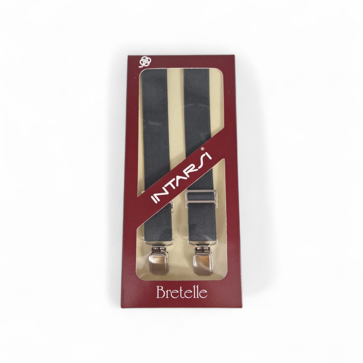 BRETELLE ELASTICHE CLASSICO 27/120/UNITO/ASS/1061 GRIGIO SCURO