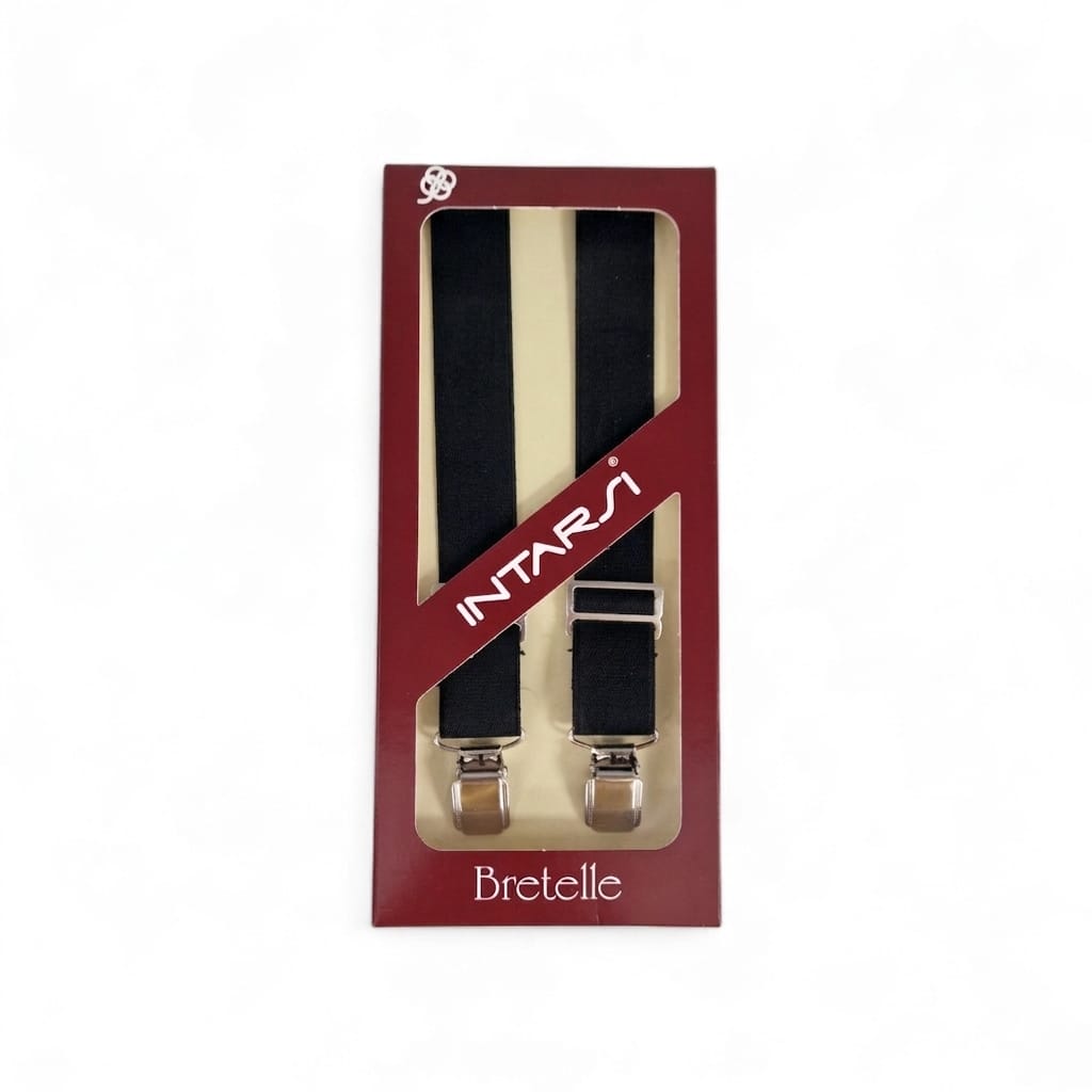 BRETELLE ELASTICHE CLASSICO 27/120/UNITO/ASS/1061 NERO