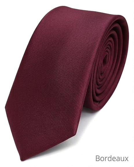 CRAVATTE JAQUARD/OPERATO CLASSICO (CRAVATTA RASO N°8) BORDEAUX 41061