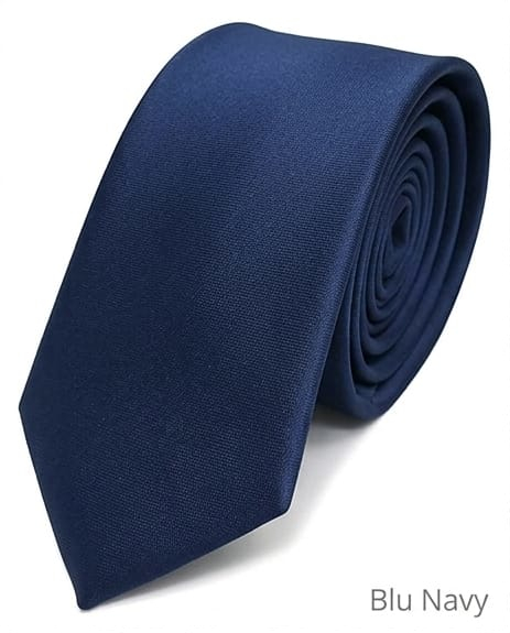 CRAVATTE JAQUARD/OPERATO CLASSICO (CRAVATTA RASO N°5) NAVY 41061