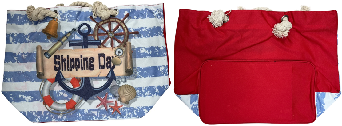 BORSA MARE AQUA DI MARE 22417 ROSSO 351