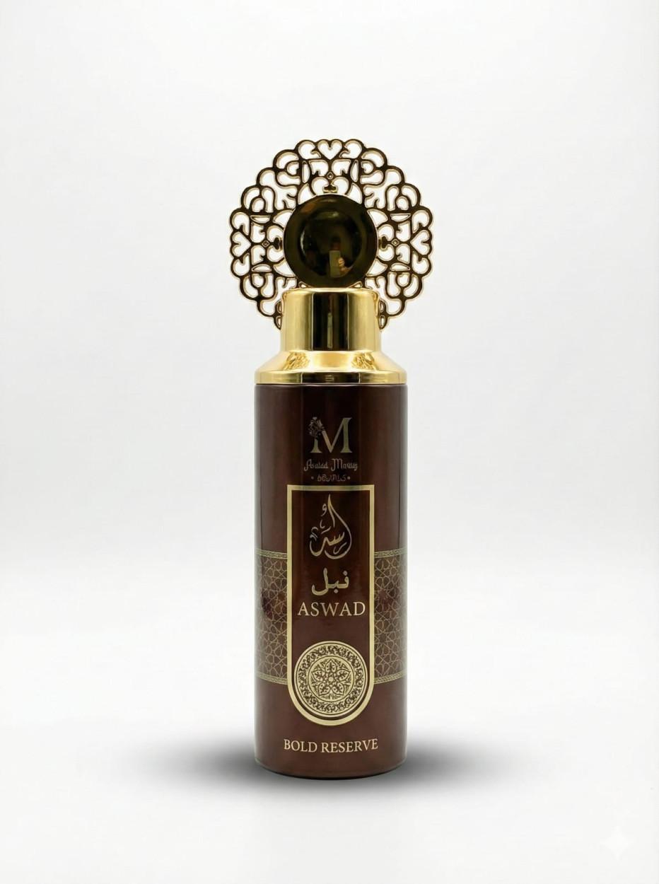 ABS06 ASWAD BOLD RESERVE ARABIA MUNTAJ BODY SPRAY 200ml 55532