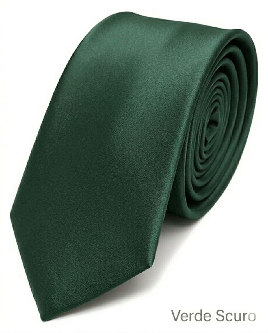 CRAVATTE JAQUARD/OPERATO CLASSICO (CRAVATTA RASO N°8) VERDE SCURO 41061