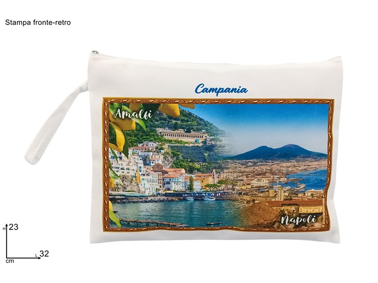 BUSTINA BEAUTY 32x23cm IN POLYCOTTON BIANCA CAMPANIA CON SCENARIO 696538 40842
