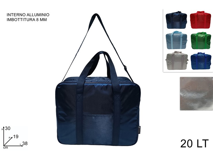 BORSA FRIGO 20lt CON TASCHINO 633779 40842