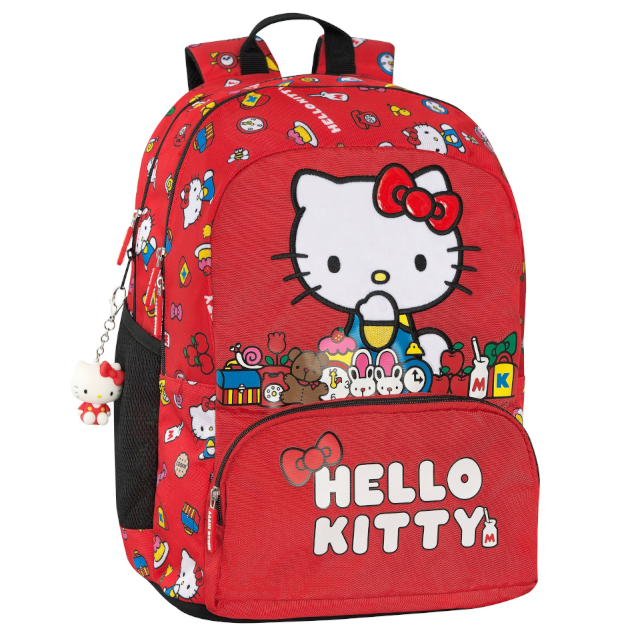 ZAINO SCUOLA ORGANIZZATO HELLO KITTY 75556 41349