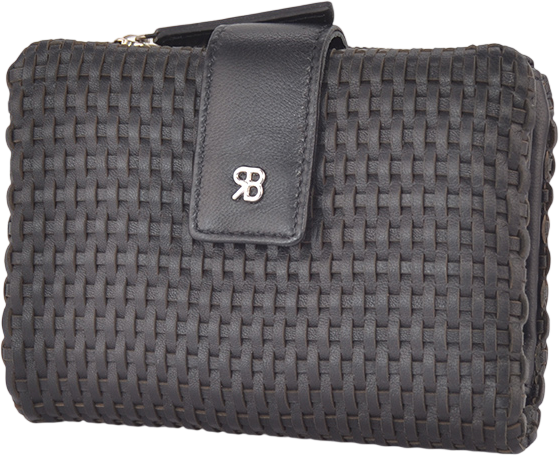 2224/IBIS NE PORTAFOGLI UOMO PELLE NERO 13,5x10x3,5cm 41233