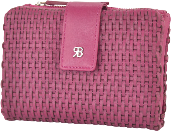 2224/IBIS FU PORTAFOGLI UOMO PELLE FUCSIA 13,5x10x3,5cm 41233