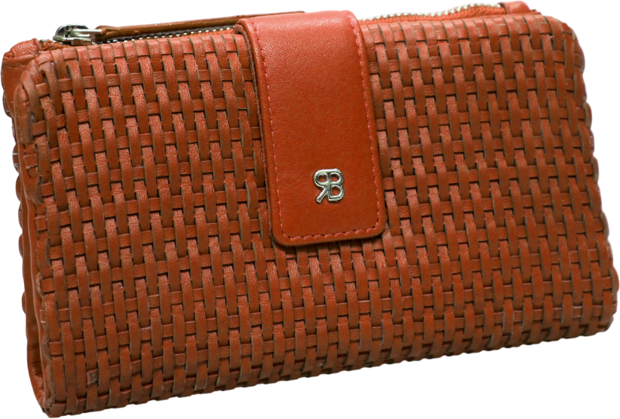2225/IBIS AR PORTAFOGLI UOMO PELLE ARANCIO 16,5×10,5×4cm 41233