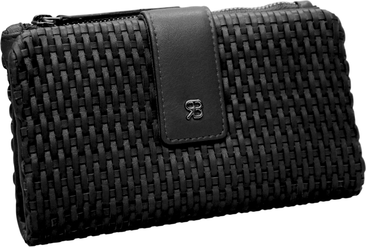 2225/IBIS NE PORTAFOGLI UOMO PELLE NERO 16,5×10,5×4cm 41233