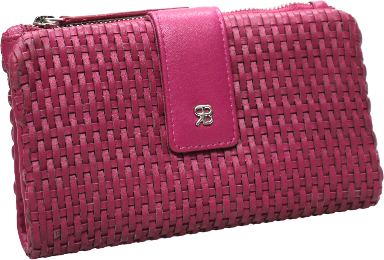 2225/IBIS FU PORTAFOGLI UOMO PELLE FUCSIA 16,5×10,5×4cm 41233
