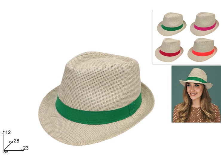 CAPPELLO FEDORA PASTELLO 385142 842