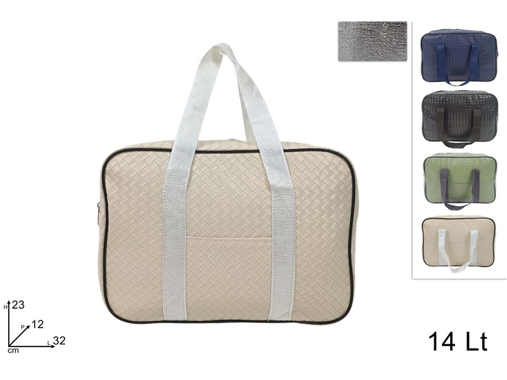BORSA FRIGO 14lt EFFETTO PELLE 699249 40842