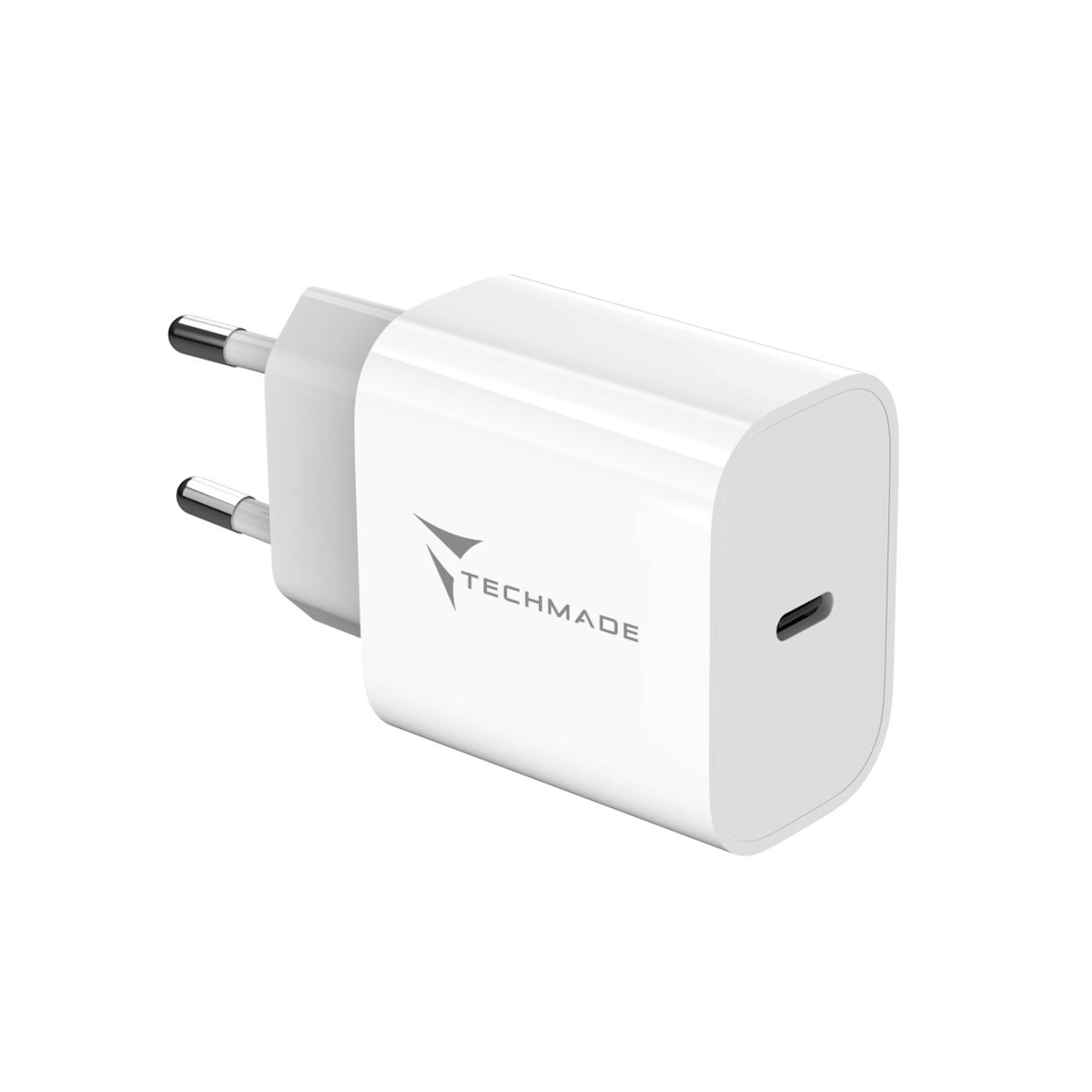 TM-381B TECHMADE CARICABATTERIE 20W CON UNA PORTA USB-C OUTPUT 41464