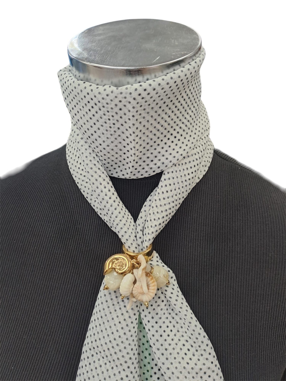 ANELLO FERMA-FOULARD 1400-1 ORO 40087