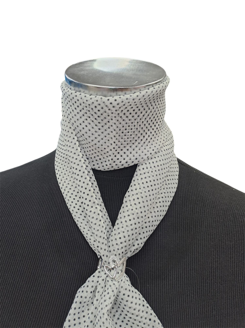 ANELLO FERMA-FOULARD 600-1 ARGENTO 40087