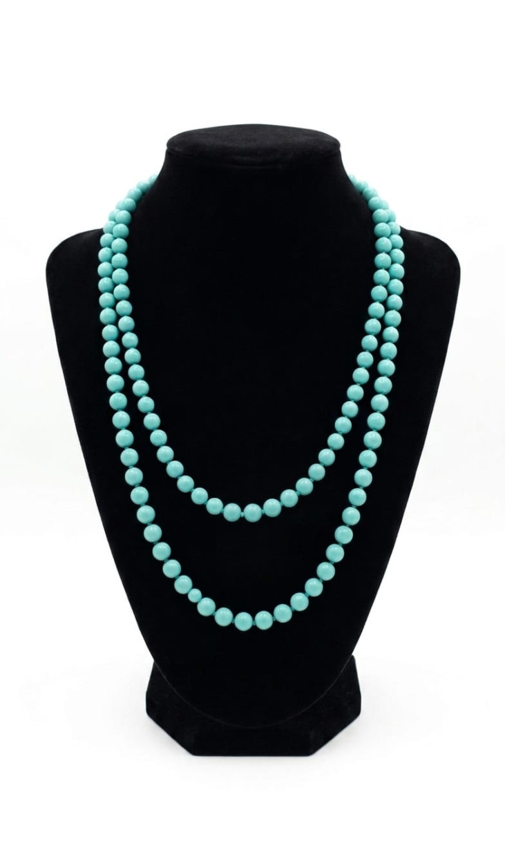 COLLANA AZZURRO 8MM 790111 41212
