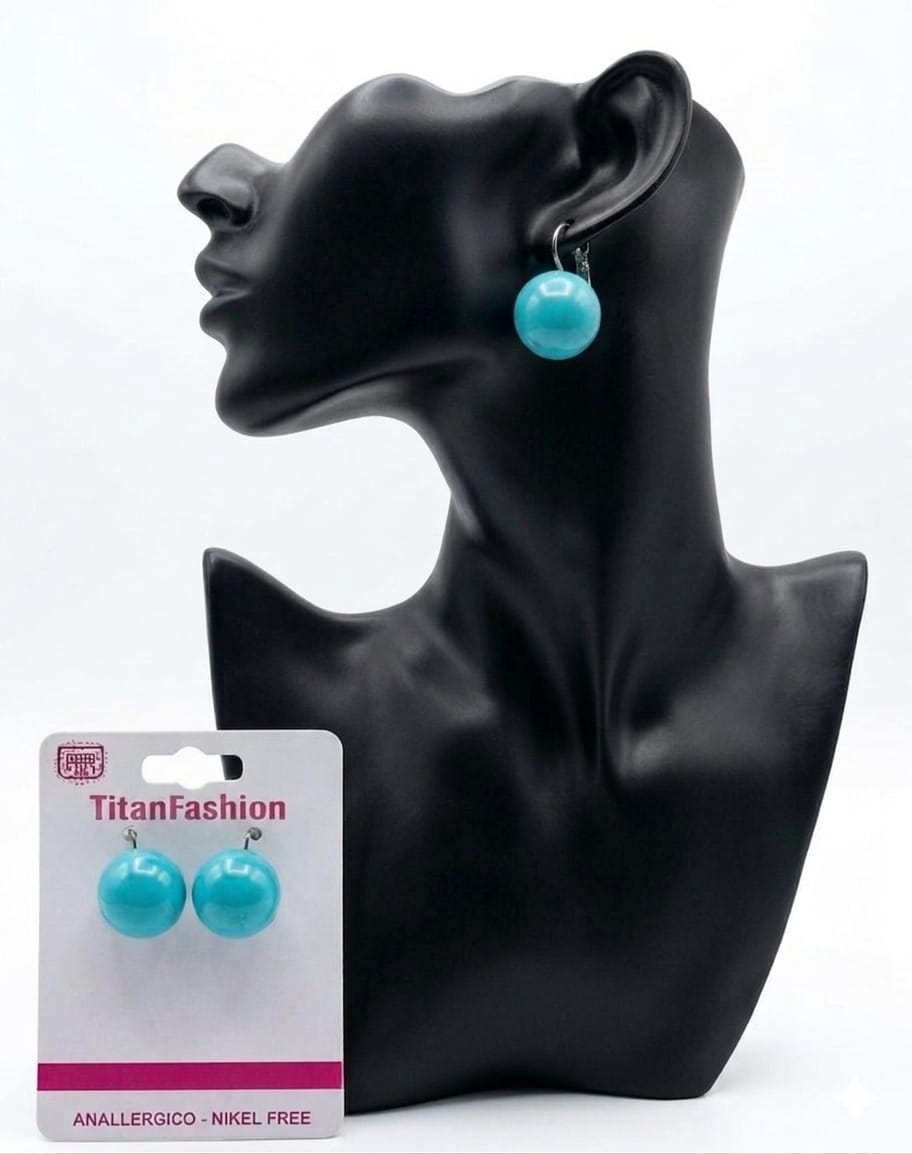 ORECCHINO AZZURRO 14MM 2095031680107 41212