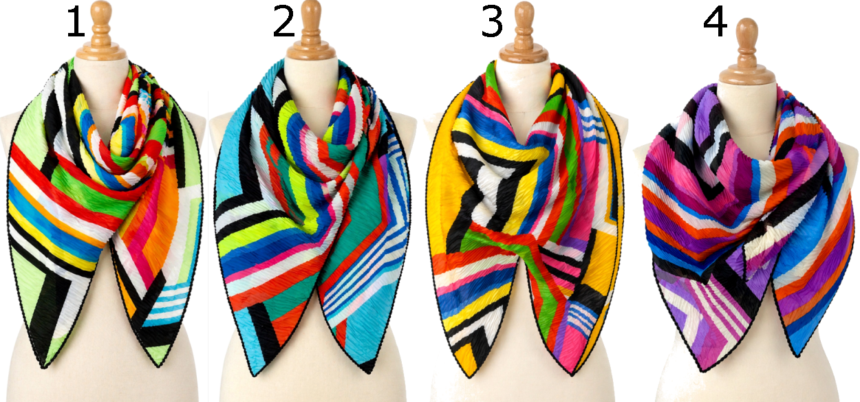STOLA PLISSE' CHARRO IN POLYBAG 18155 351