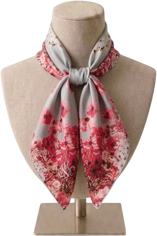 LB23S102-28 FOU CORNICE ROSA 53x53cm 55392