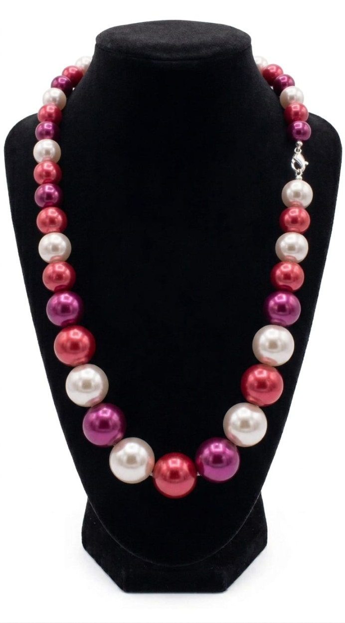 COLLANA FUCSIA 015989 41212