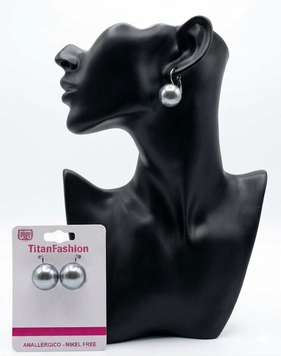ORECCHINO GRIGIO 10MM 2095030270104 41212