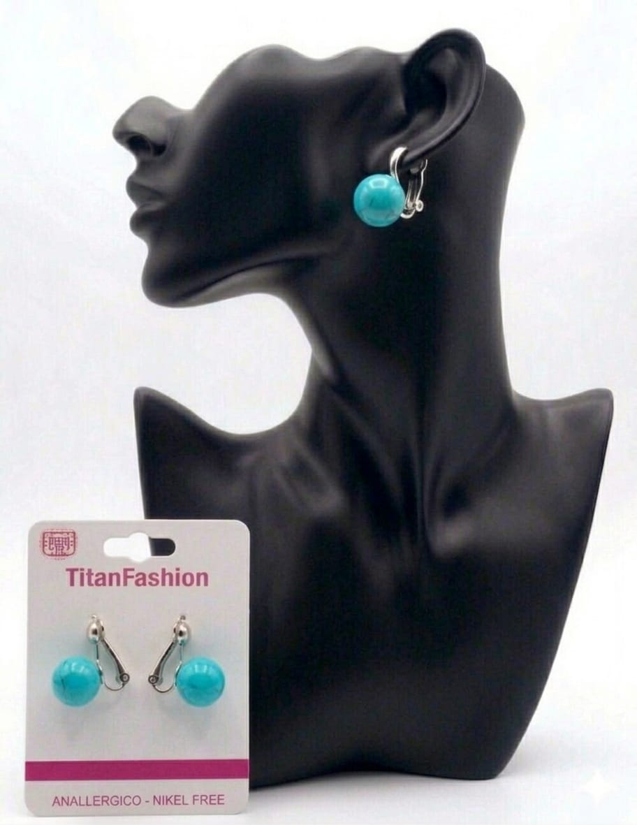 ORECCHINO AZZURRO 8MM 2095030790109 41212