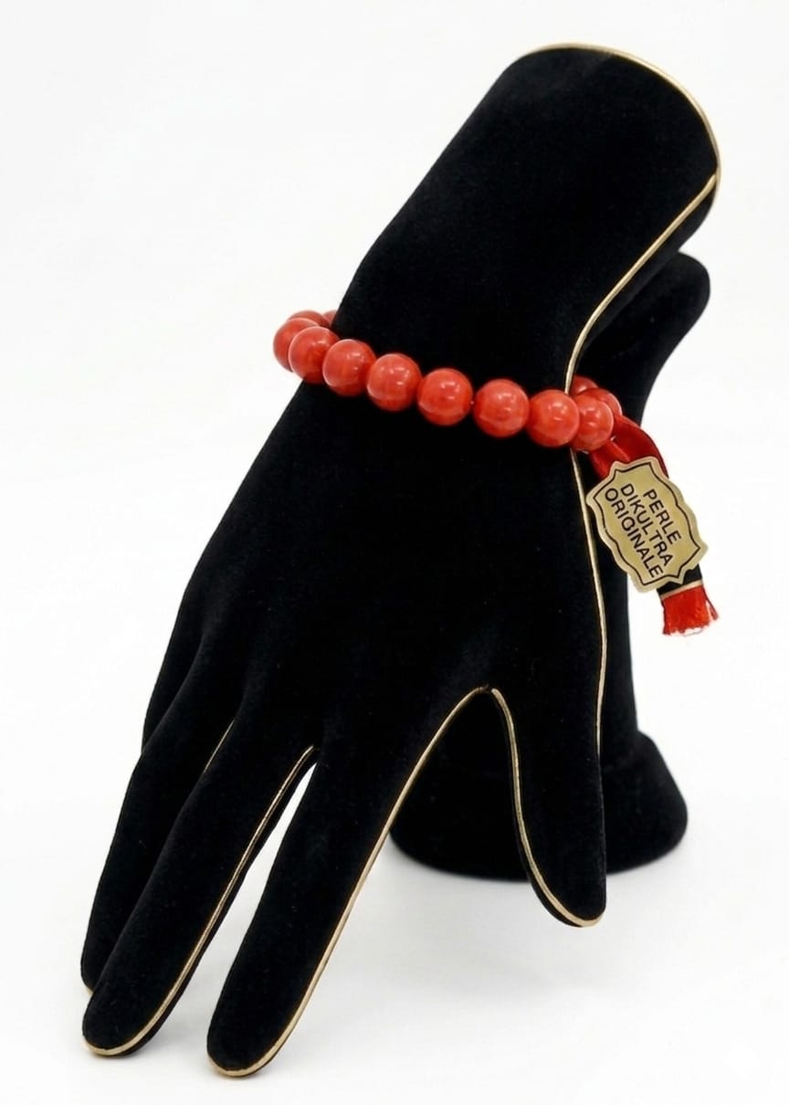 BRACCIALE ROSSO 8MM 160114 41212