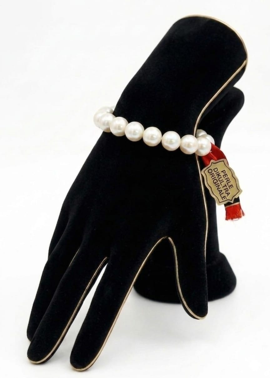 BRACCIALE BIANCO 8MM 040114 41212