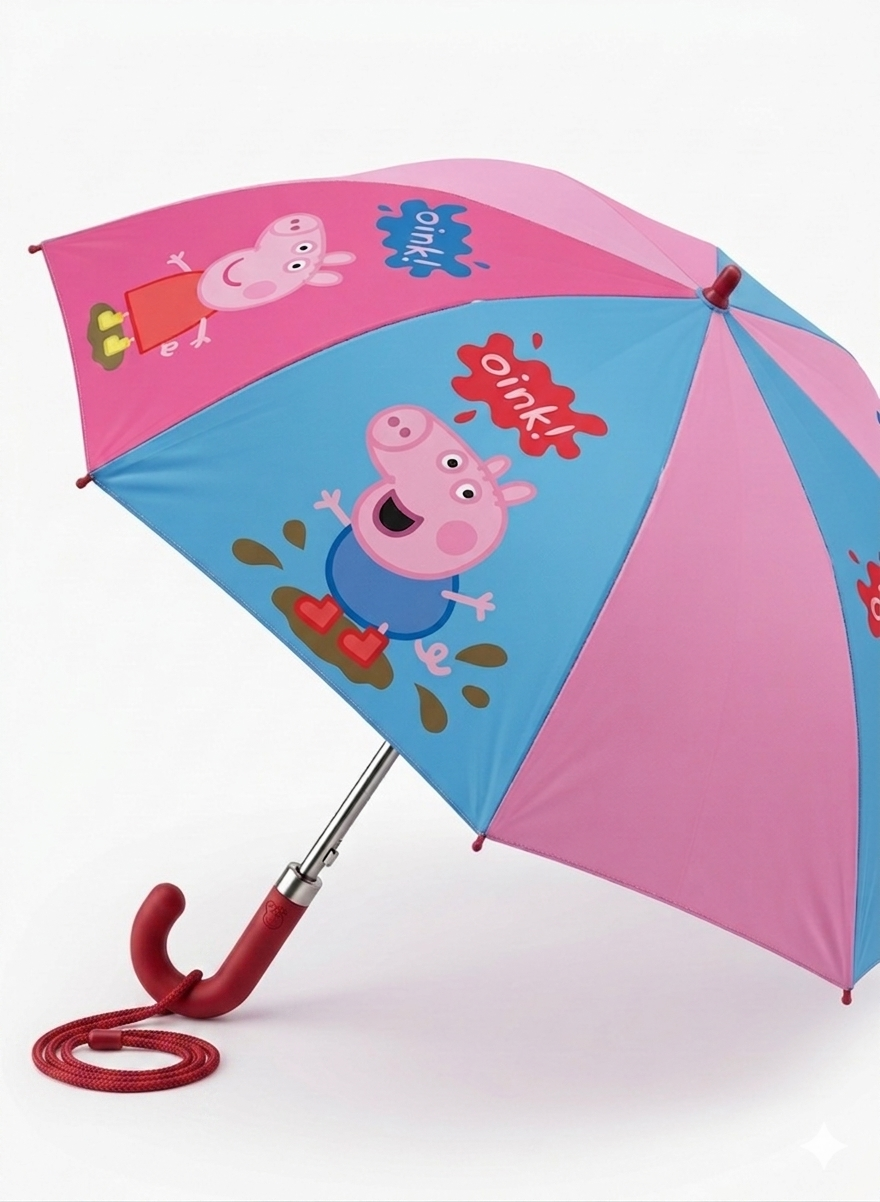 OMBRELLO PEPPA PIG 46 CM AUTOMATICO 4714 809