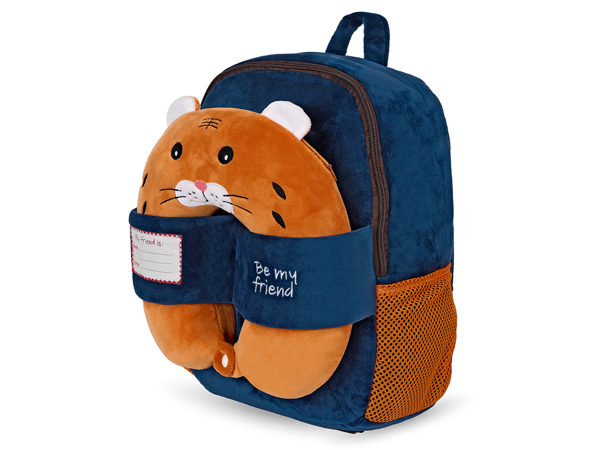 ZAINETTO CON CUSCINO COLLO GATTO 13099 31x24x11cm 40035