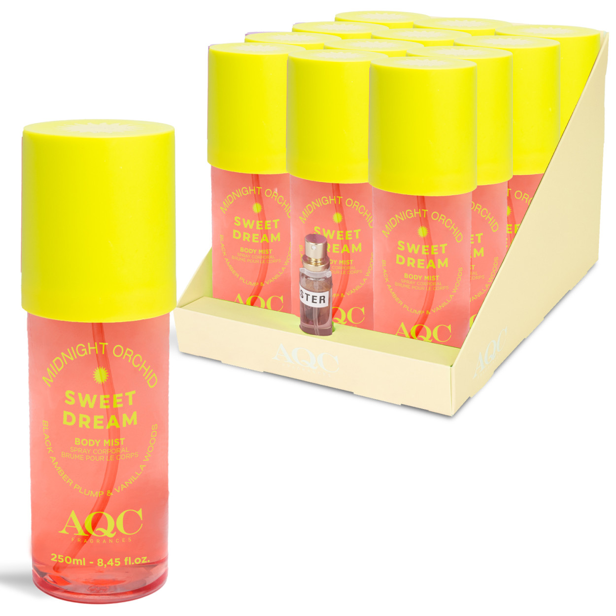 AQC FRAGRANCES BODY MIST MIDNIGHT 99049 52555