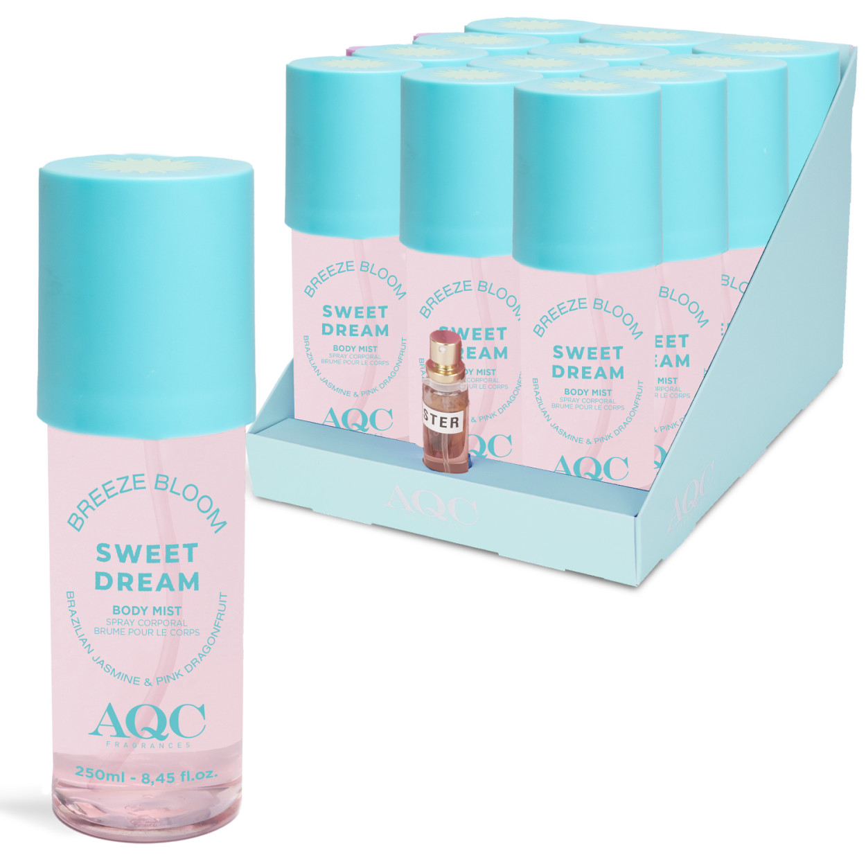 AQC FRAGRANCES BODY MIST BREEZE BLOOM 250ml 99048 52555
