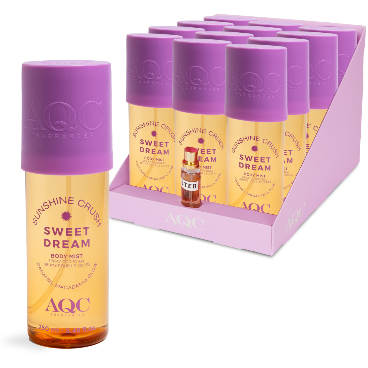 AQC SWEET DREAM MACADAMIA GLOW BODY MIST 250ml 56251 52555