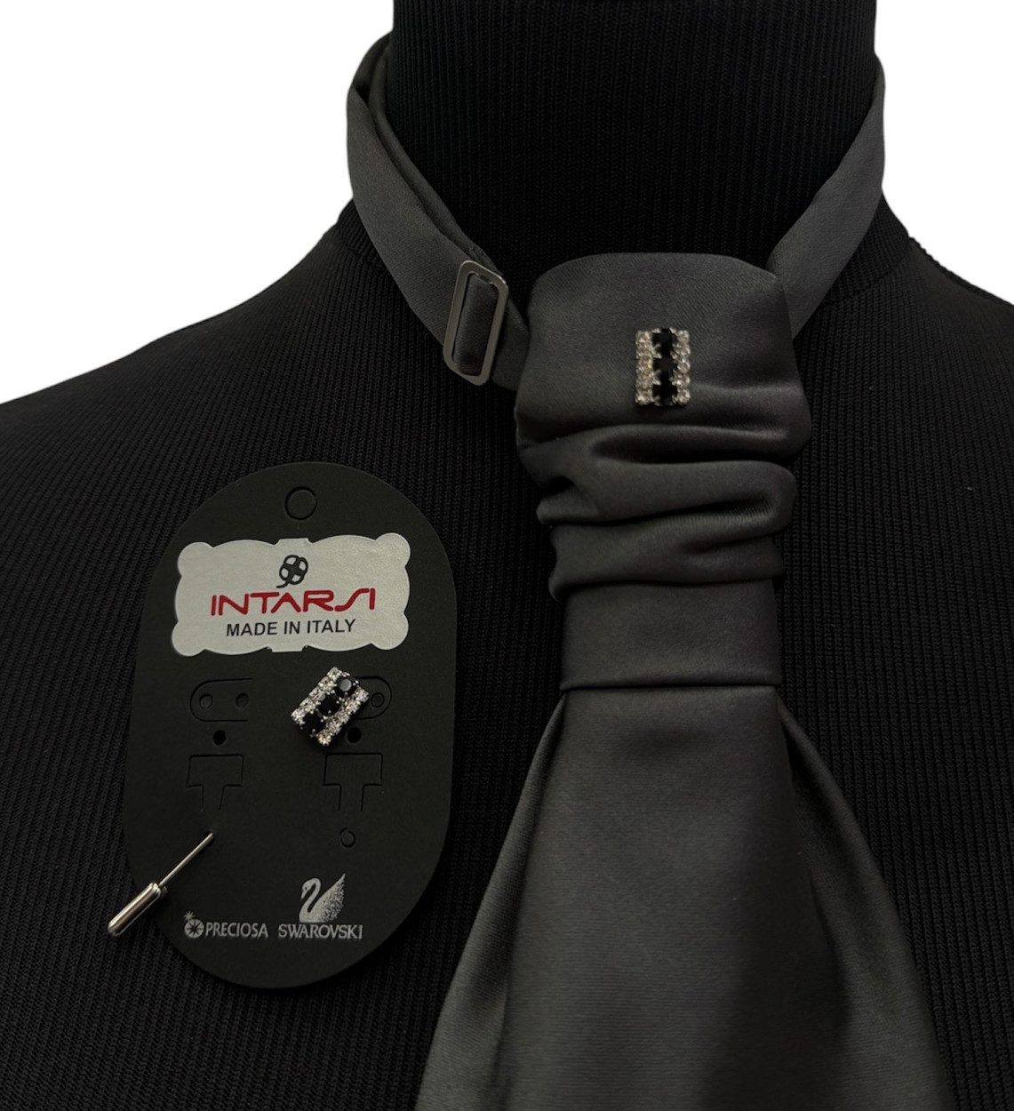 AST119 SPILLA BIJOUX NERO 57739