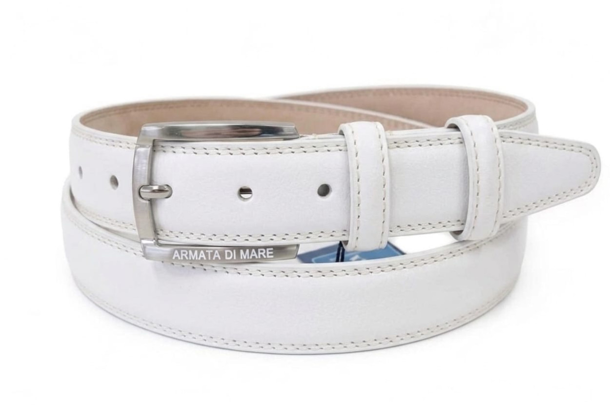 CINTURA UOMO ARMATA DI MARE BIANCO 882 CN0H389/35/ADM/F/BOX