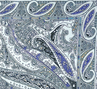 LB23S218-20 SC. CASHMIRE NERO 80x180cm 55392